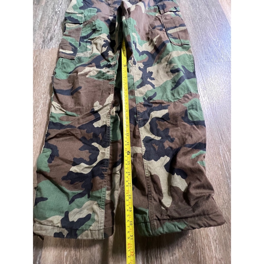 Amertex Military Chemical Protective Suit Mens Medium Woodland Camo Good Class 1 - Picture 8 of 9